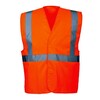 Hi-Vis band & brace vest C472 orange size L/XL